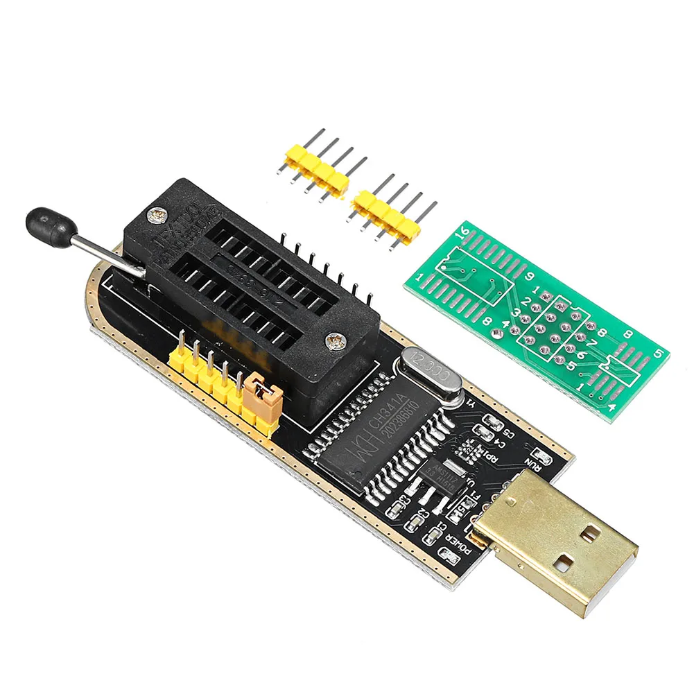 EEPROM BIOS USB программатор CH341A SOIC8 Клип 1.8В адаптер Прямая поставка|Модули для умного