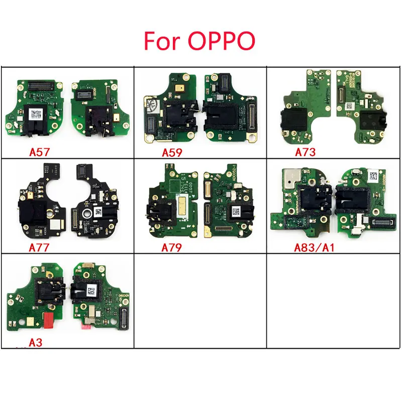 Новый микрофон разъем для наушников аудио плате OPPO A57 A59 A73 A77 A79 A83 A1 A3 Запчасти
