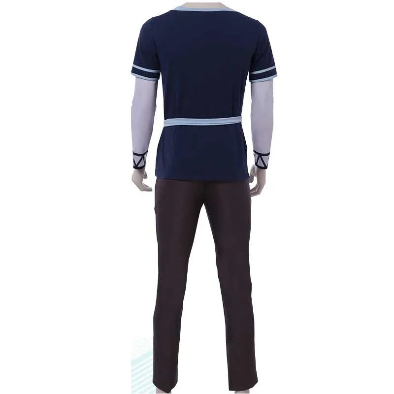 Coshome Sword Art Online Alicization Kirigaya Kazuto Eugeo Cosplay Costumes Men Uniform Outfit (5)