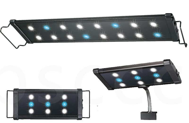 

30 40 50 60 70 80 90 110 150 Full Spectrum Seawater Coral Aquarium LED Light Blue and White Light Configuration Aquarium Lights