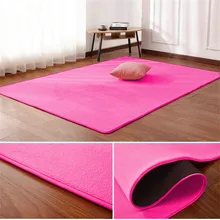 Европейский коралловый бархатный ковер журнальный столик для гостиной диван коврик для спальни прикроватное одеяло прямоугольный оконный ковер 140*200 см