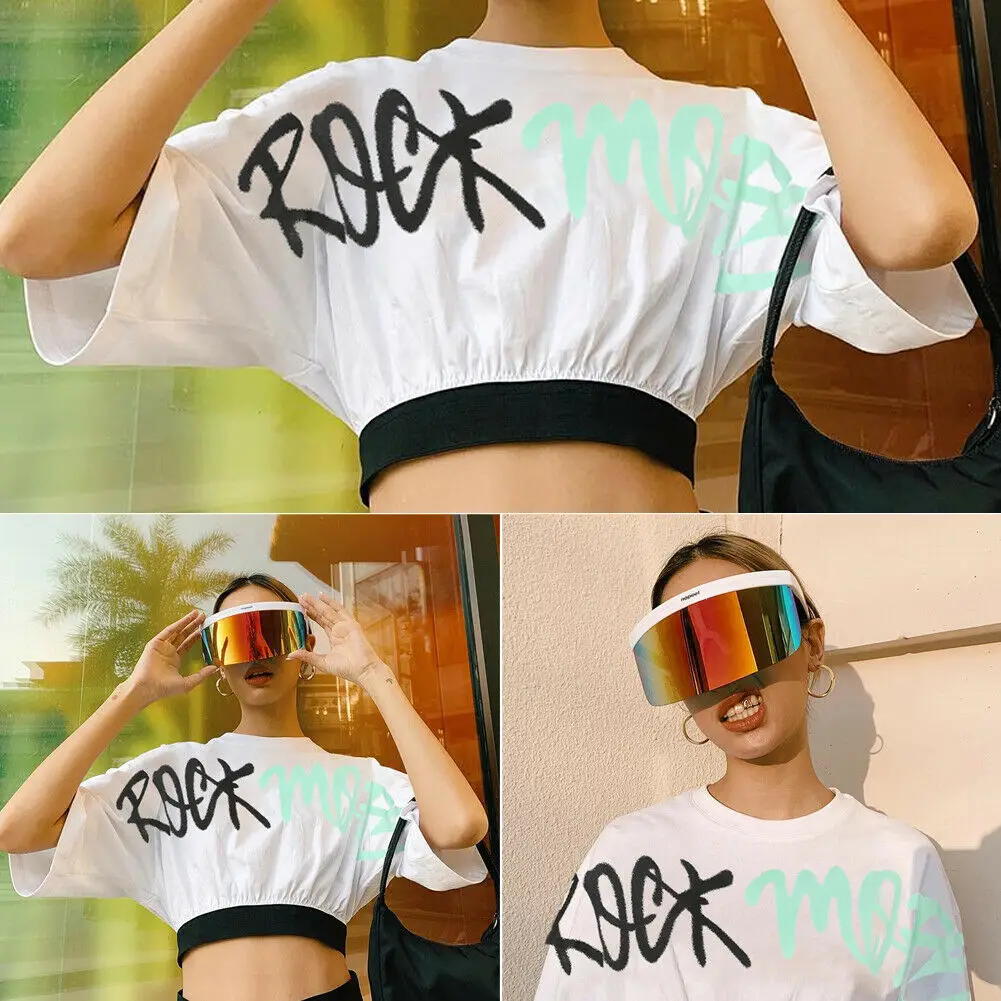 

The New Style Womens Ladies Loose Pullover T-Shirt Short Sleeve Cotton Tops Shirt Crops