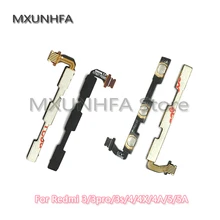 Гибкий кабель включения и выключения питания для Xiaomi Redmi Note 5 Plus 5A 4 4X 4A 3 3S Pro 2 Кнопка регулировки громкости сменная лента-брелок