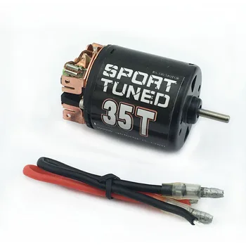 

1Pcs Exchangeable Carbon Brush Motor 540 ESC 35T/55T/45T for RC Model Cars 1/10 Crawler Truck Car Electric