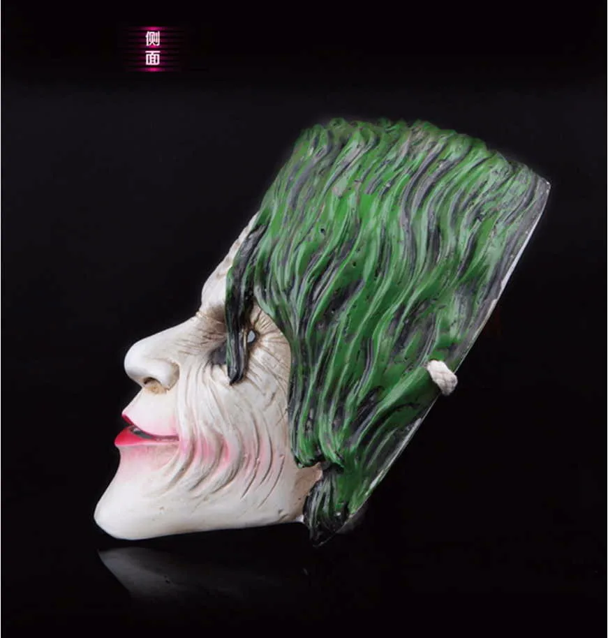 Качественная Смола Бэтмен, Джокер косплей маски для лица ABS подарок на Хэллоуин темные рыцарские Костюмные маски изысканный дизайн