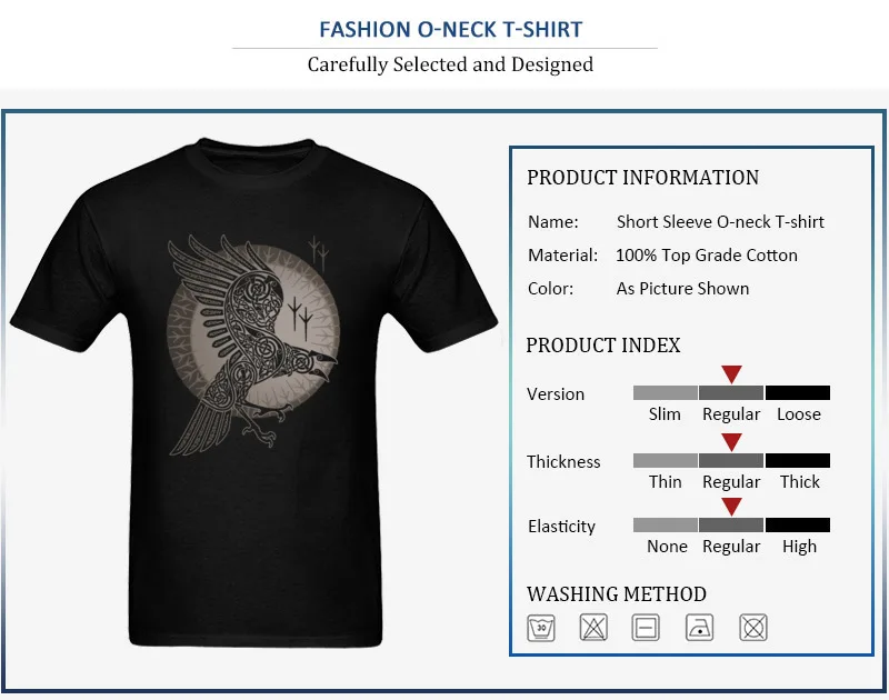 RAVEN Fashionable Men T-shirts O-Neck Short Sleeve Cotton Tops & Tees Normal Sweatshirts Free Shipping RAVEN
