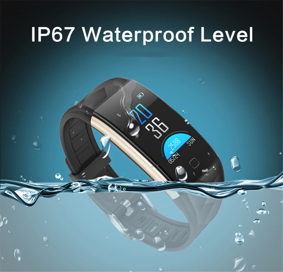 Смарт-часы Ravi T20, измеритель артериального давления, пульсометр, трекер спортивной активности, фитнес-часы, IP67, подключение, IOS, Android, телефон