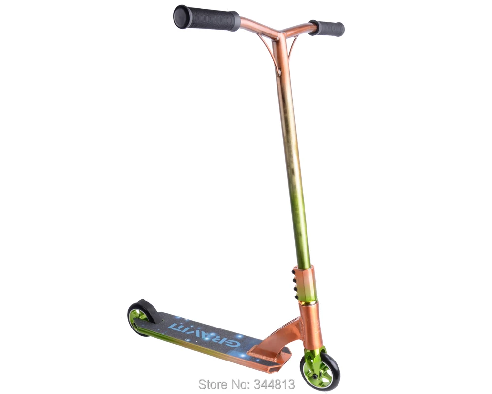 Professional extreme scooter with 110mm PU wheels 88A PU rider free