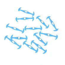 12 шт./лот; модные спортивные шнурки без завязок; эластичные силиконовые шнурки для обуви; кружевные кроссовки; эластичные шнурки; 6 цветов