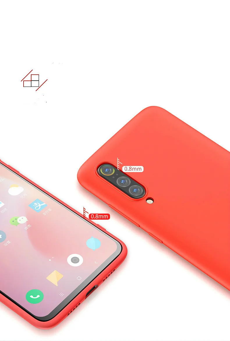  for xiaomi mi 9 case Luxury Liquid Silicone Phone Case for Xiaomi mi9 Case Original Silicon Rubber Shockproof Cover14
