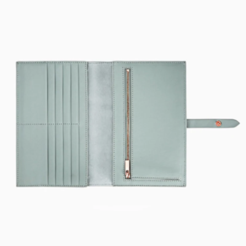 Acrylic Fold Wallet for Ladies, Card Package, Package Edition, DIY Handmade Leather Satchel, Made Template Pattern,1Set
