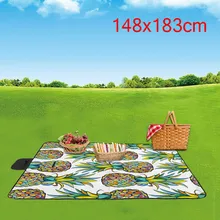 Открытый Пляж пикника складной туристический коврик многопользовательский Водонепроницаемый Печать Полная полиэстерная из ткани Оксфорд Коврик для пикника Beac# G45