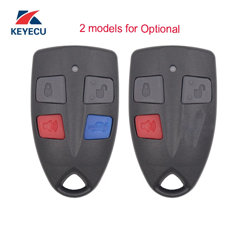 KEYECU Pair Replacement Remote Key Control Fob for Ford