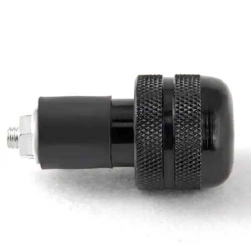 2pc Anti Vibration Motorcycle Handlebar  End Plug Weights Grips Cap Plug Slider Black For Honda Kawasaki Suzuki Yamaha 