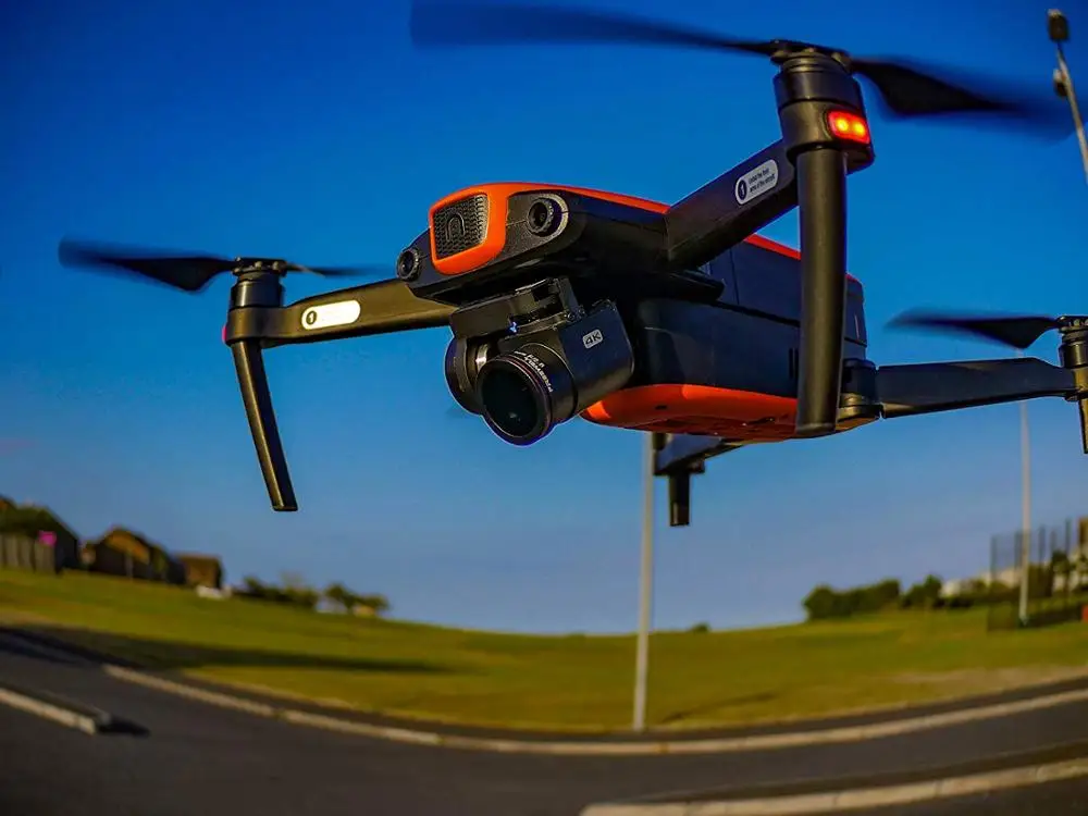 Filtre ND32 pour drone DJI, permettant des poses longues en journée.