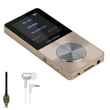 De Metal HIFI Mp3 Mp4 Reproductor MP4 4G Deporte Al Aire Libre MP3 Jugador Del Juego Mp4 Grabadora de Voz E-libro de Lectura de Radio de Música Walkman
