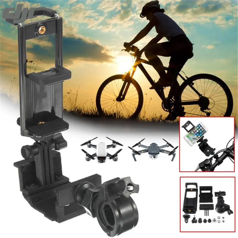 

DJI Mavic Pro/Spark RC Camera Drone Quadcopter FPV DIY Spare Part Smart Mobile Phone Tablet Bicycle Bracket Bike Mount Holder