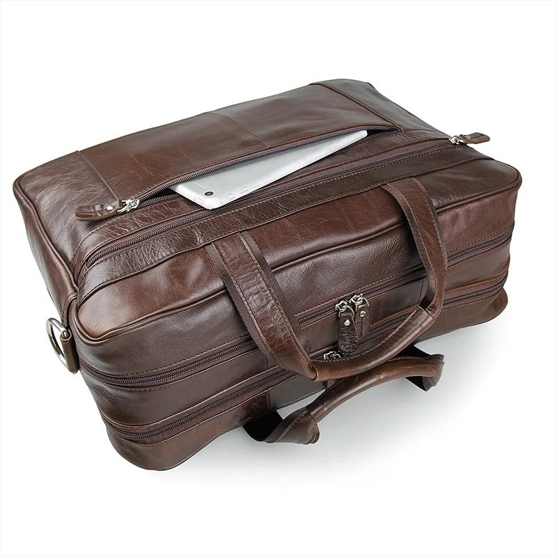 2019 Мужская сумка из натуральной кожи, сумки через плечо, деловые мужские портфели, сумка для ноутбука, 16 дюймов, сумки для мужчин, модные