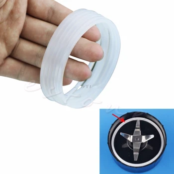 

6X Useful Replacement Gaskets Seal Rubber Ring For Magic Bullet Flat/Cross Blade