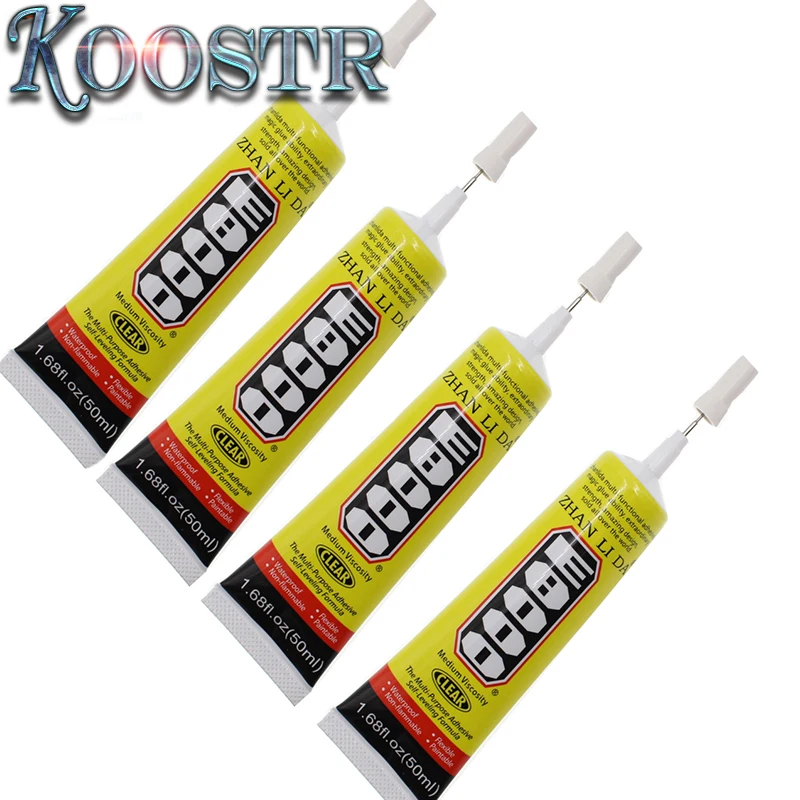 

NEW 10PCS 50ml E8000 Clear Adhesive Sealant Glue for DIY Diamond Clothes Shoes Paste Jewelry Craft