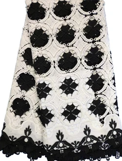 

2019 Best Selling milk silk laces African Fabric STB579(1) Nigerian French Fabric High Quality Nigeria Tulle cord Lace Fabric