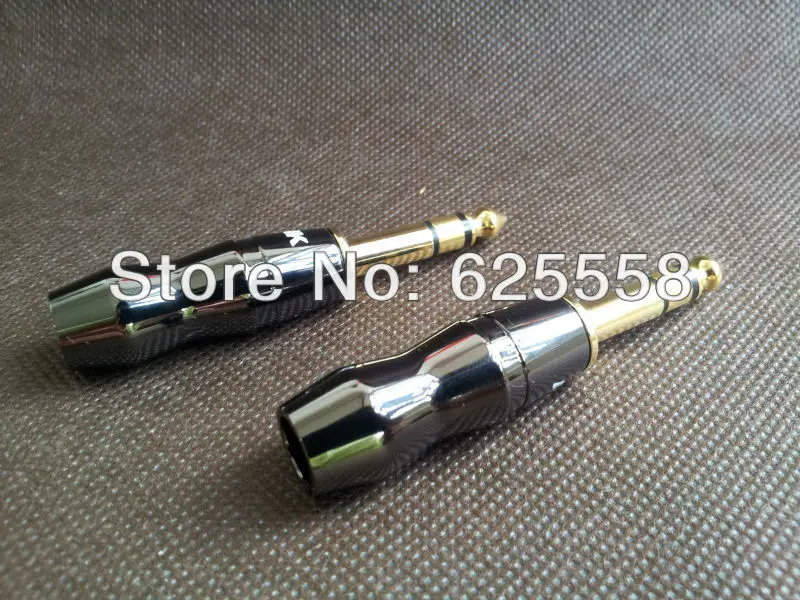 1 пара аудиоразъём 6 3 мм 1/4 дюйма|connector plug|connector 6.3mmconnectors gold |