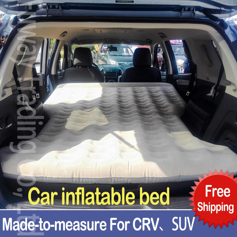 DHL Free Shipping SUV Car Back Seat Cover Car Air Mattress Travel Bed