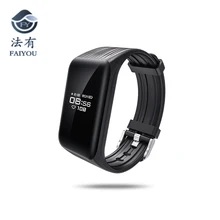 K1 Смарт Bluetooth борющиеся часы устойчивый пульсометр браслет наручные часы Silical пластиковый ремешок с OLED экран водонепроницаемый