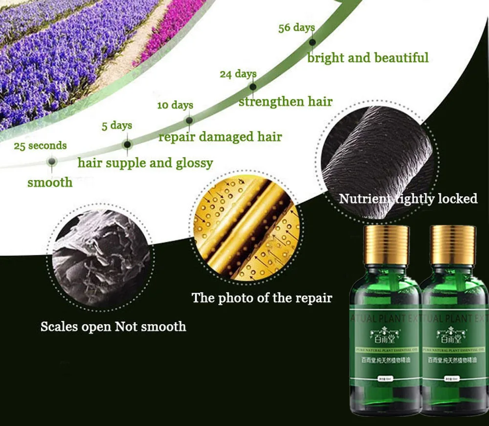 Essenciais de Crescimento do Cabelo Produtos para Perda de Cabelo Cuidados de Saúde Cuidados com os Cabelos Óleos Essência Anti Beleza Mais Rápida Crescer Densos Soro Líquido 5 de Saúde Beleza Mais Rápida Crescer Densos
