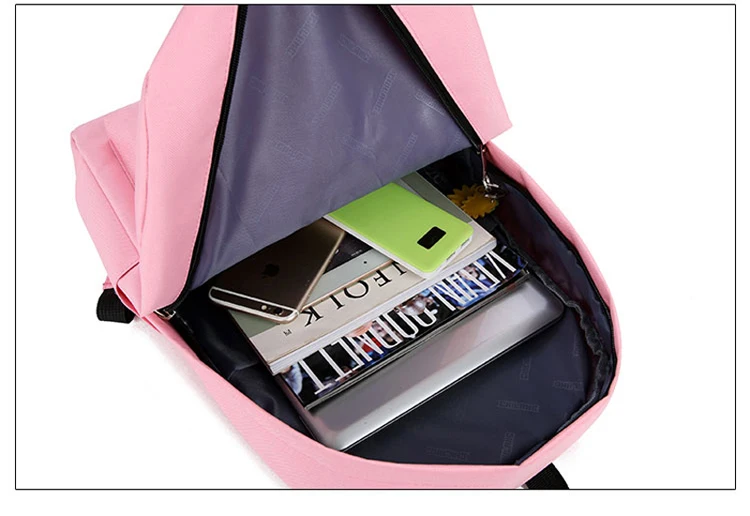 4 шт школьные сумки+ 4 набора канцелярских принадлежностей, сумка для книг для студентов, школьная сумка с принтом для подростков, рюкзак из ткани Оксфорд для девочек и мальчиков, женская сумка