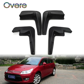 

Overe Car Front Rear Mudguard For 2004 2005 2006 2007 2008 2009 2010 Citroen C4 Hatchback Accessories Mudflap Car-styling Fender