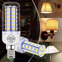 Led Bulb GU10 Led Corn Lamp E27 Led 220V Light Bulbs E14 Chandelier Candle Light 3W 5W 7W 9W 12W 15W SMD 5730 Energy Saving Lamp e27 3w 6500k 210 220lm 10 x smd 2538 led white light energy saving lamp bulb white ac 220v