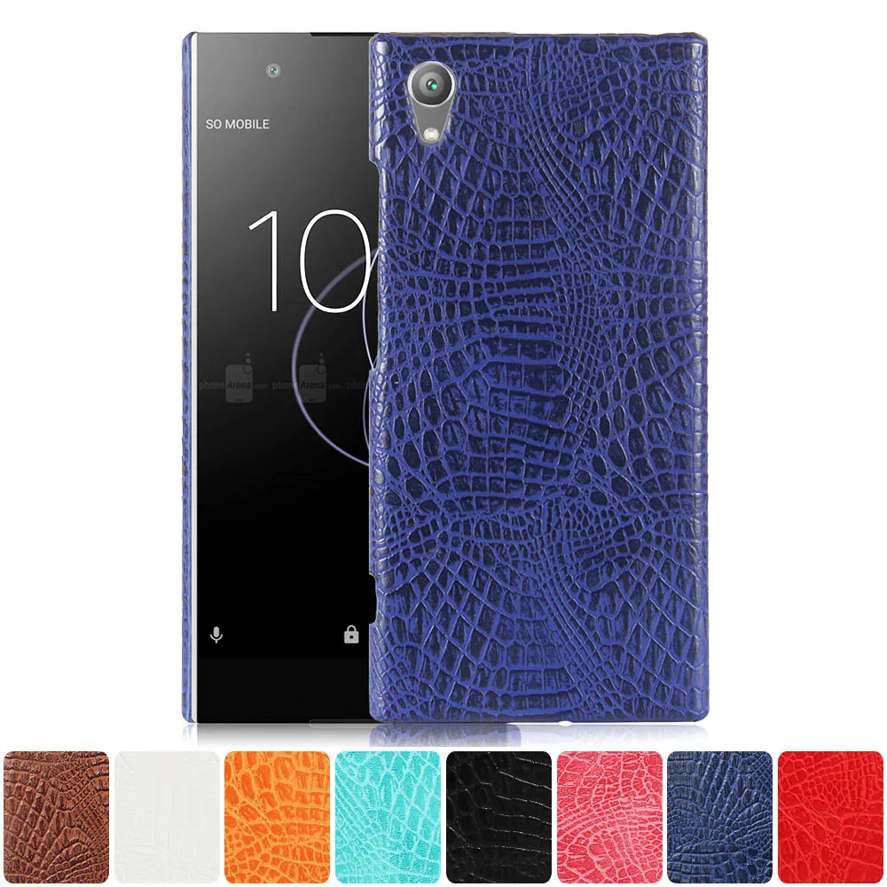 

Leather Case for Sony Xperia XA1 Plus Dual G3412 G3426 Phone Bumper Fitted Case for Sony Xperia XA 1 Plus Hard PC Frame Cover