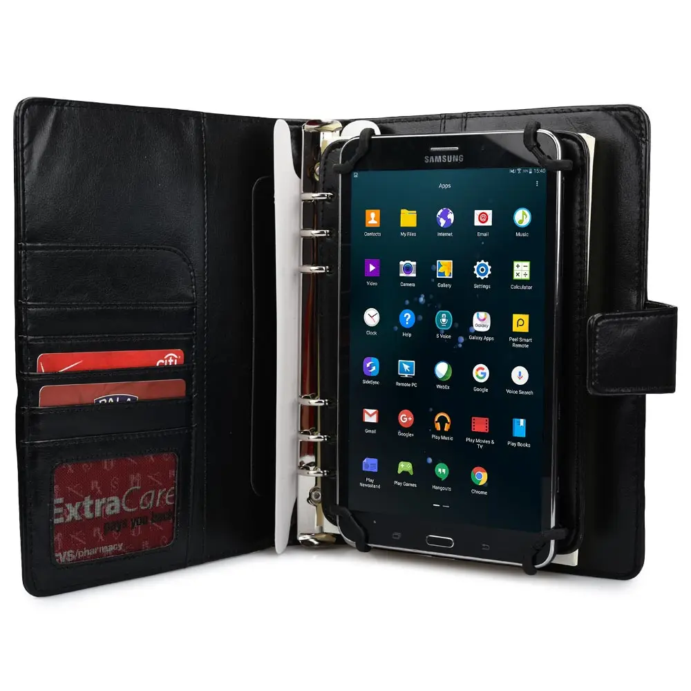 Portfolio Case for 7 8" Tablets, Cooper FolderTab Executive Binder PU