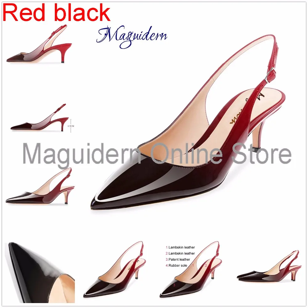 red black