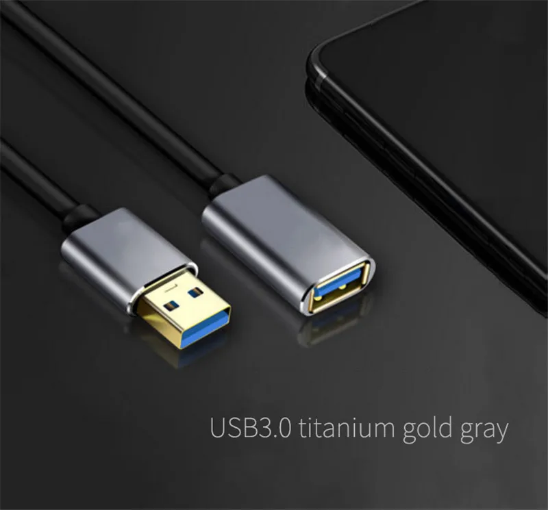 0,5 м, 1 м, 1,5 м, USB 3,0, кабель-удлинитель, быстрая скорость, USB3.0 Тип A, мужской и женский кабель для синхронизации данных, USB разъем для компьютера