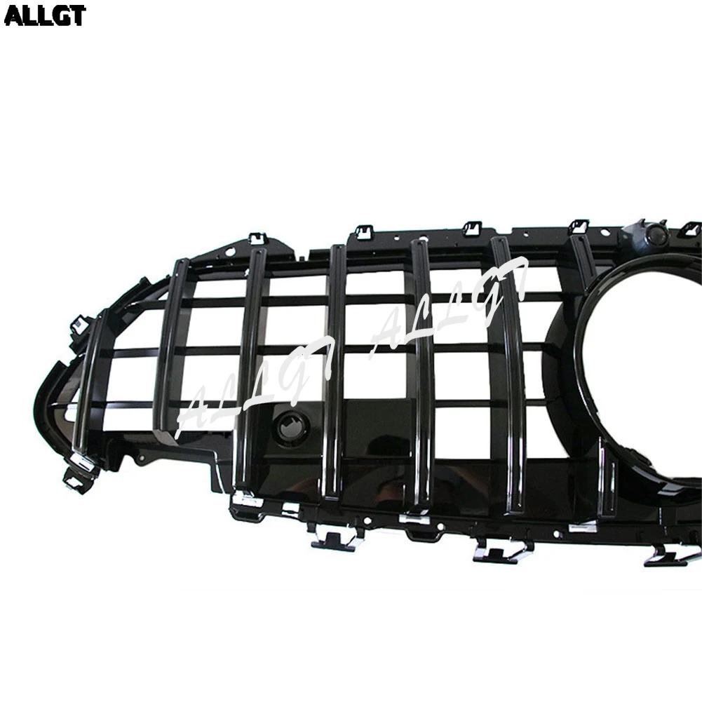 Front Grill Fit for Mercedes Benz W257 CLS CLS350 CLS450 CLS500 C257 Black Silver Grille Bumper