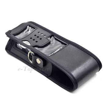 

XQF 10pcs Extended Soft Leather Case Holder For Baofeng Portable Radio FM UV5R UV-5RE Plus UV-5RA Plus UV-985 Walkie Talkie