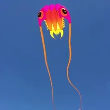 Трилобит пляж мягкий cometas chinas воздушный змей плоские воздушные змеи Летающий vlieger большие надувные воздушные змеи ripstop нейлон aquiloni