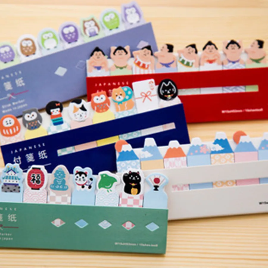 

Cute japan life style sticky notepad Memo message note marker