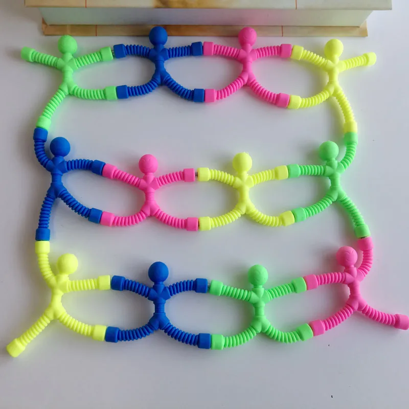 

Silicone Magnetic Person Shaped Doll Children Kids Magic Novelty Anti Stress Toys Assembling Puzzles Educational Toys Juguetes