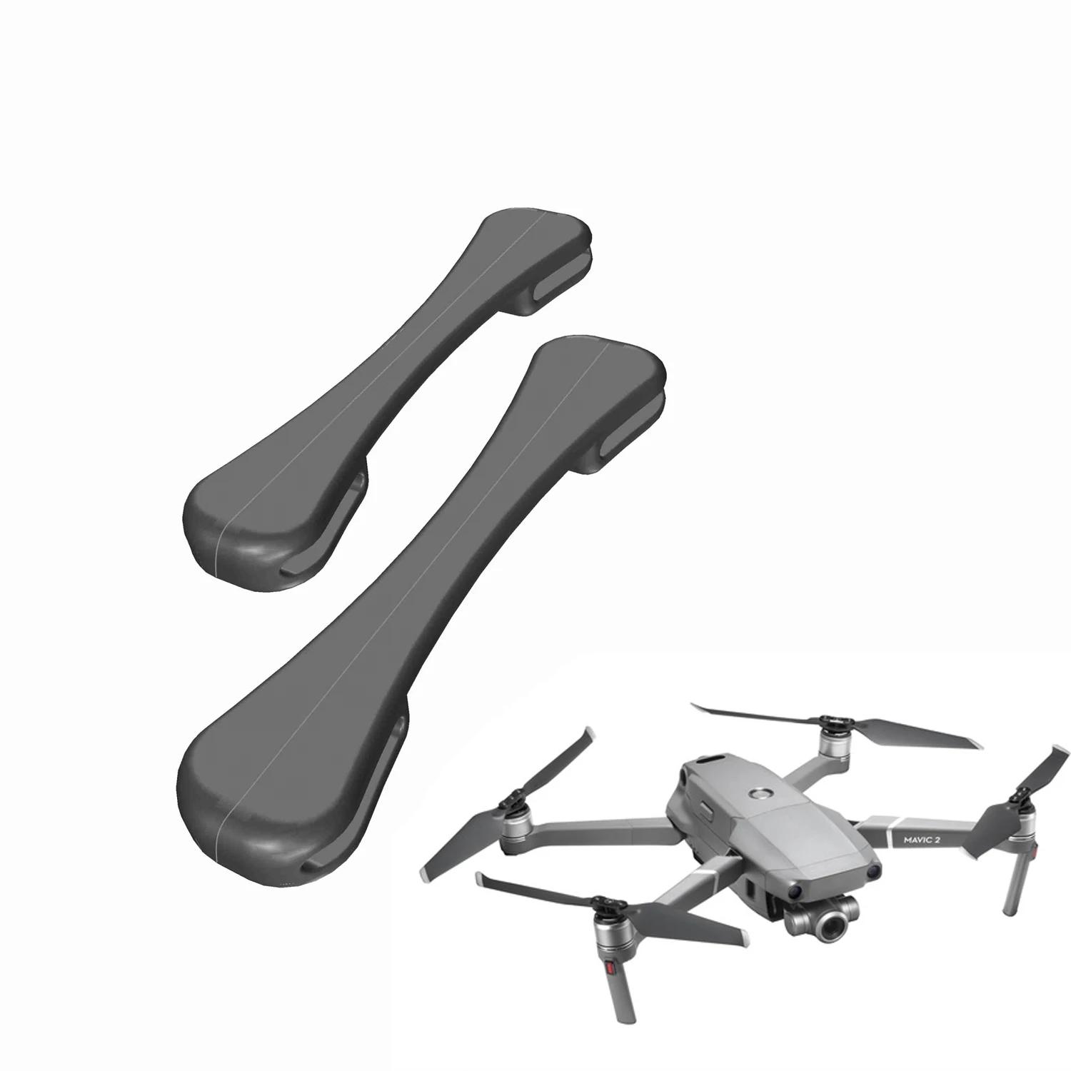 

2 pcs DJI Mavic 2 Pro Zoom Propeller Holder Props Blade Fixer Transport Protector Fixed Silicone Bracket Quick release Parts