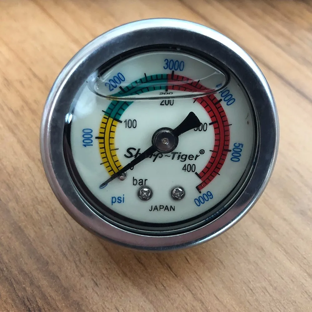 Pressure Gauge For 4500psi 3 Stage Hand Operated PCP Pumpin Pumps from