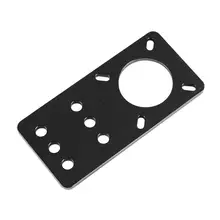 NEMA 17 Motor Mount Plate Anodized Aluminum Stepper Motor 3D Printer Accessories Builds Parts NEMA 17 Motor Mount Plate Anodized Aluminum Stepper Motor 3D Printer Accessories Builds Parts