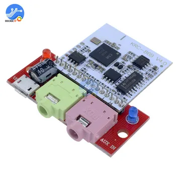 

KRC-86B Bluetooth V4.0 Stereo Audio Receiver Module Wireless Stereo Receiver Micro USB 3.5MM Speaker Amplifier Sound Board