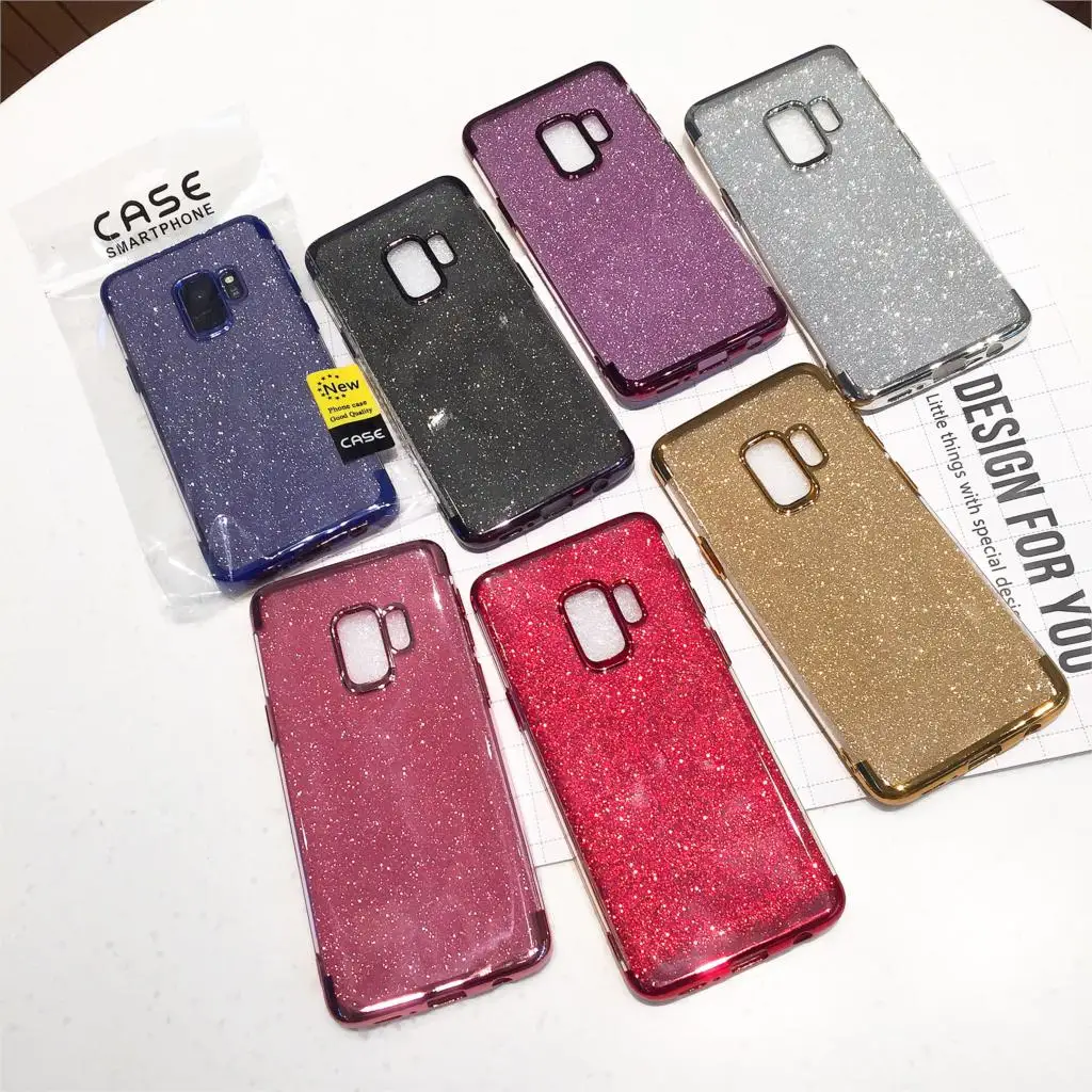 Glitter Case For Samsung GalaxyJ6 J4 Plus M30 M20 M10 S10E S10 Note 9 8 J2 Pro 2018 J3 2017 2016 Covers |