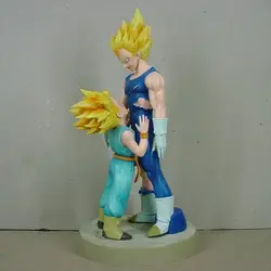 Бесплатная доставка 8 "Dragon Ball Z Аниме Супер Saiyan Мужские Шорты для купания 16th коробку 20 см ПВХ фигурку Коллекция Модель кукла, игрушка в