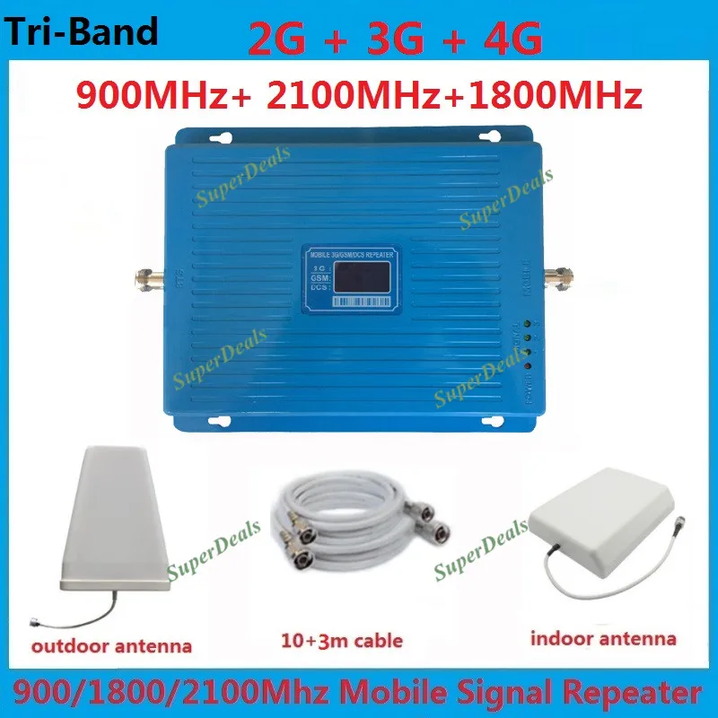 

mi band 3 2G 3G 4G Cell Phone Signal Booster 3G DCS GSM mobile Signal Repeater 4g lte signal amplifiers + antennas + cable