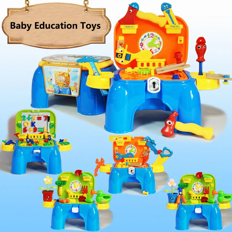 Детские блестящие игрушки-головоломки детские сборные игрушки креативный Многофункциональный обучающий стул портативный для От 3 до 6 лет