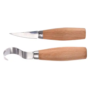 

Stainless Steel Woodcarving Cutter Woodwork Spoon Carving Knife Tools Kit
